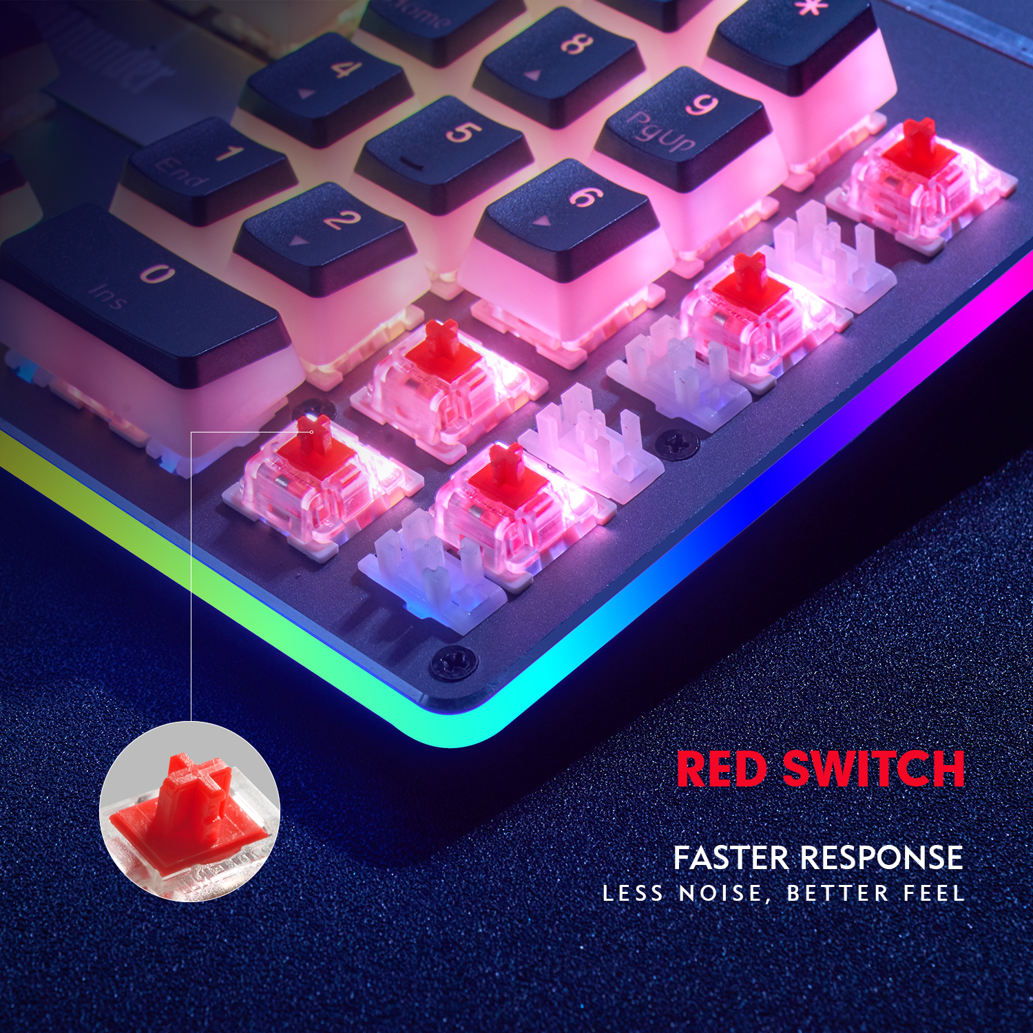 鍵盤亞馬遜詳情設計