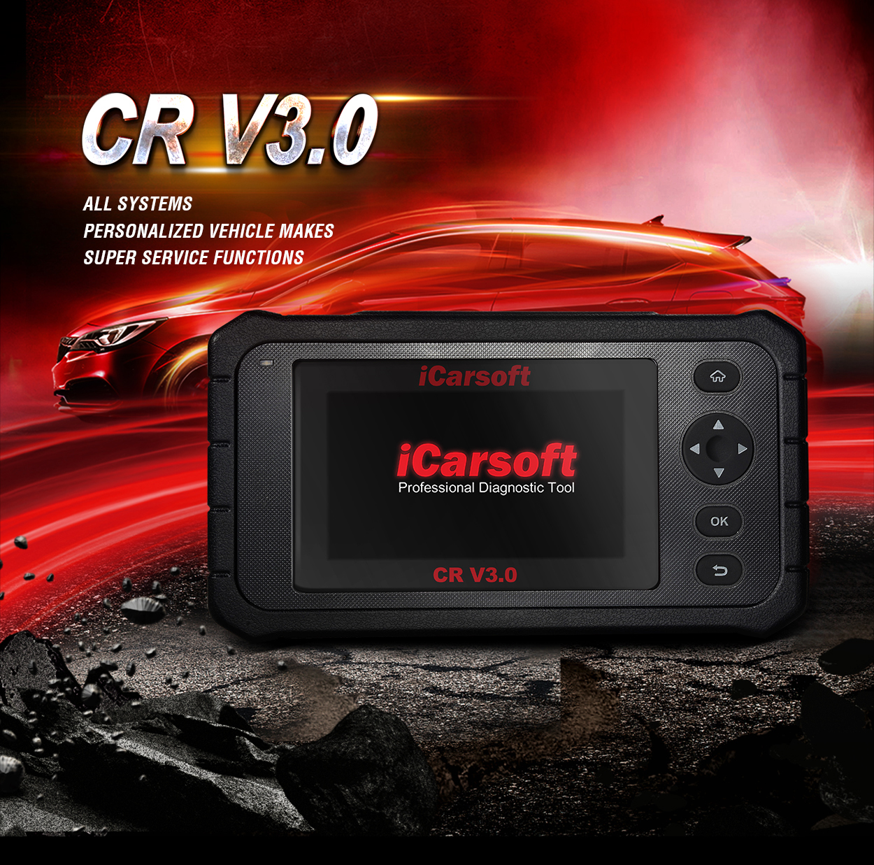 邦奇CR  V3.0 汽車檢車儀詳情