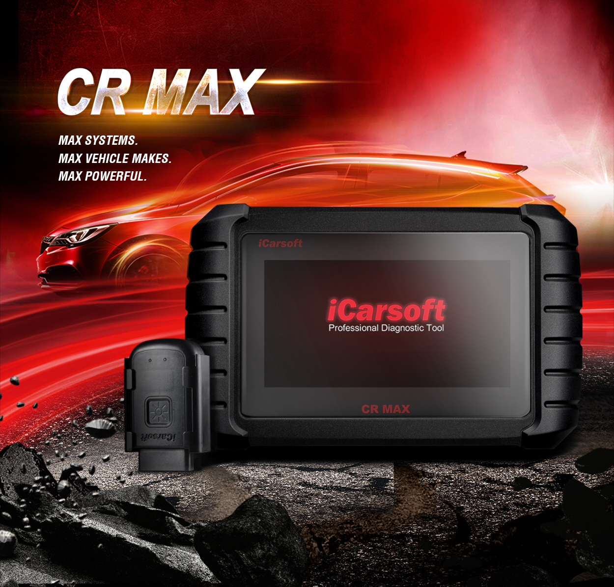 邦奇頁CR MAX無線版 汽車檢車儀詳情