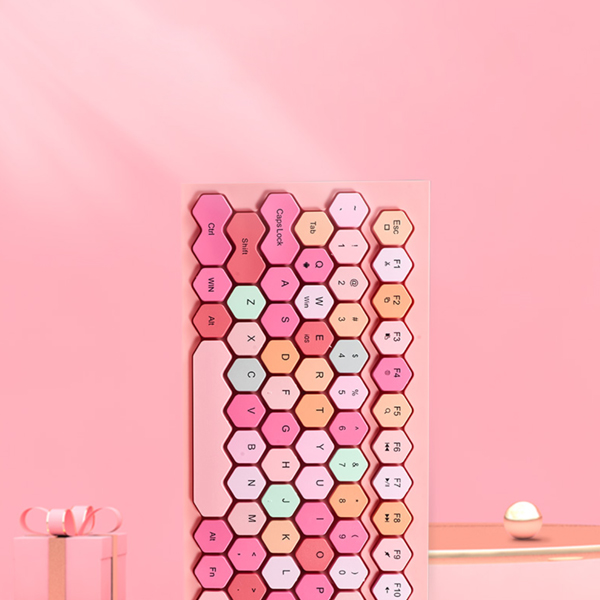 美麗心情從遇見我開始-銳柏特鍵盤詳情設(shè)計