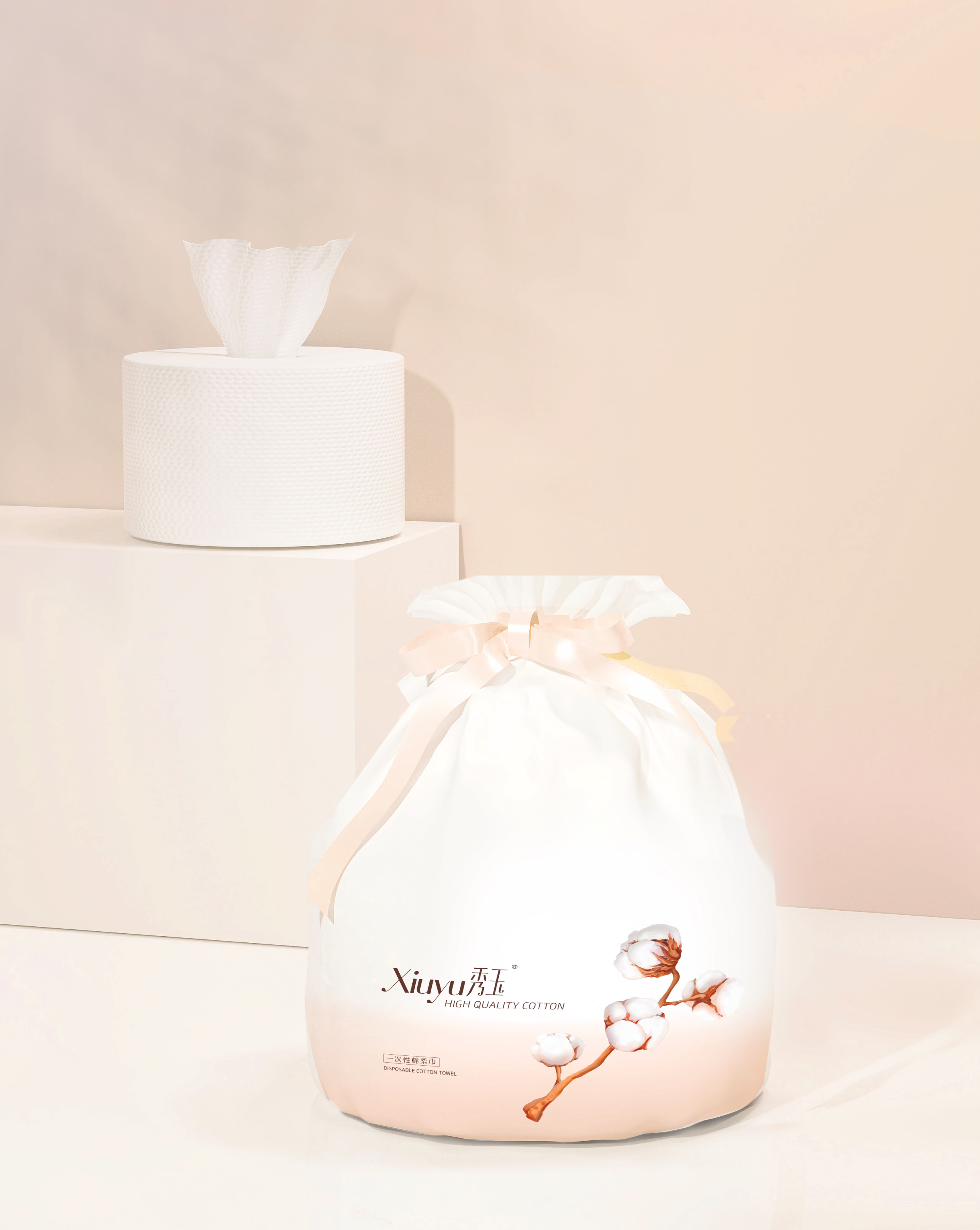 一次性清潔用品包裝設計，洗面巾包裝設計，清潔用品創(chuàng)意包裝設計